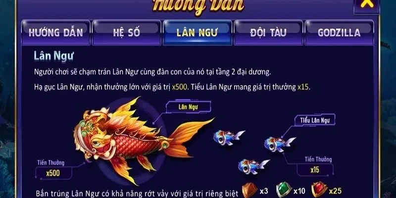 Đồ họa đại dương ấn tượng của Bắn Cá Thái Bình Dương tại CF68