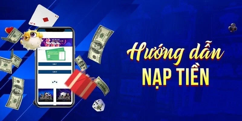 Giao diện nạp tiền tại CF68 đơn giản, thao tác nhanh chóng cho người chơi mới