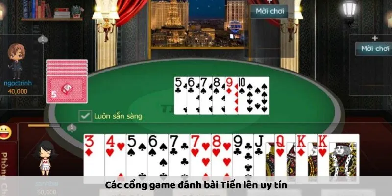 Hướng dẫn luật chơi tiến lên tại CF68 với các biểu tượng minh họa dễ hiểu